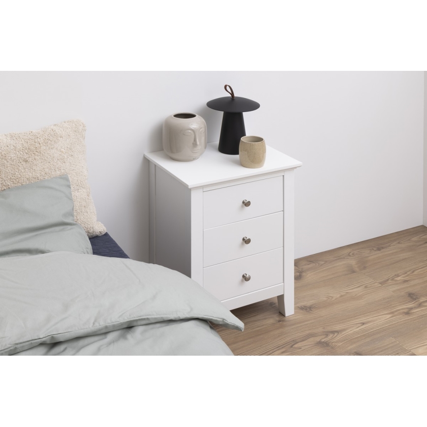 Mesa de cabeceira LARA branca