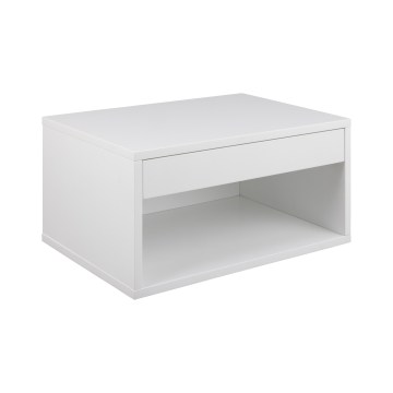 Mesa de cabeceira LIGNE 50x35 cm branca