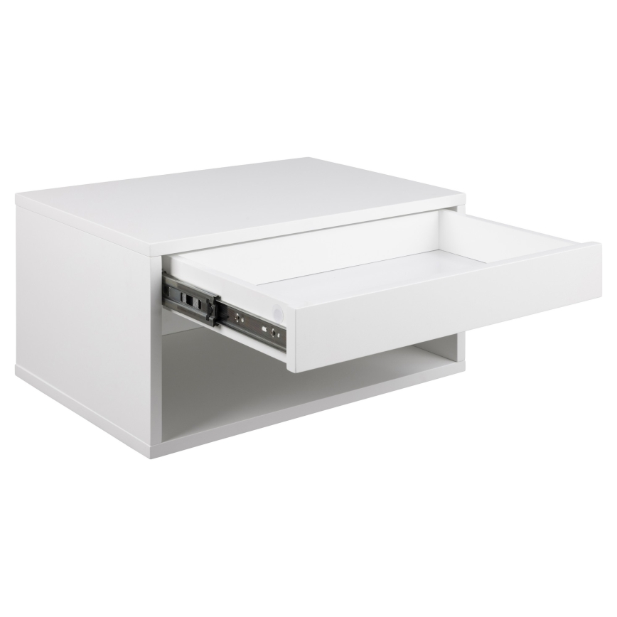 Mesa de cabeceira LIGNE 50x35 cm branca