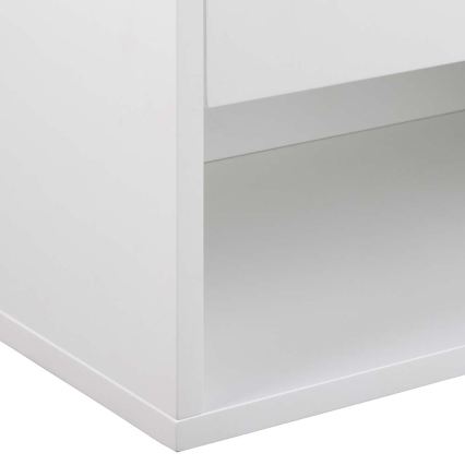 Mesa de cabeceira LIGNE 50x35 cm branca