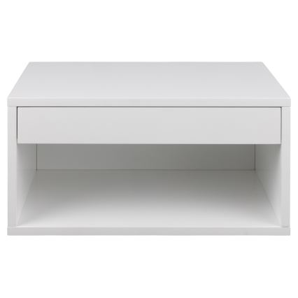 Mesa de cabeceira LIGNE 50x35 cm branca