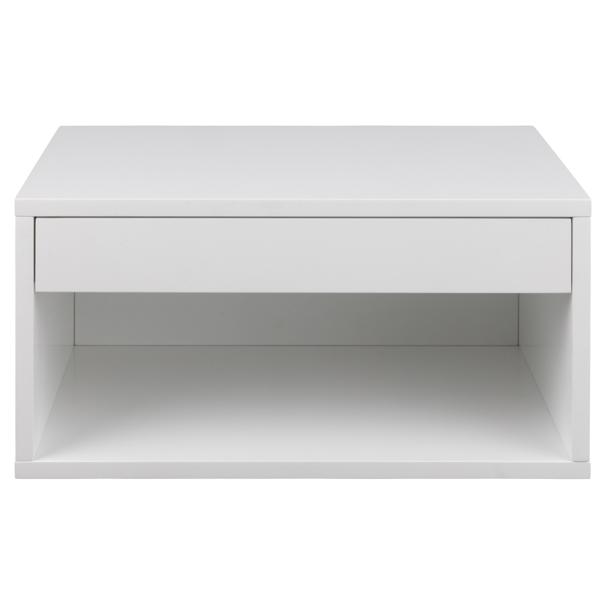 Mesa de cabeceira LIGNE 50x35 cm branca