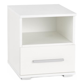 Mesa de cabeceira LIMA 44x40 cm branco