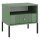 Mesa de cabeceira LUE verde/preta