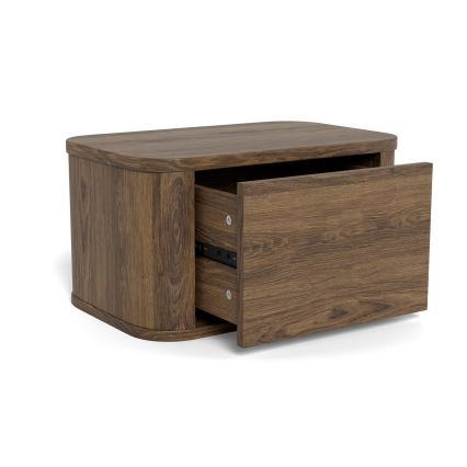 Mesa de cabeceira MADERA 46 x 30 cm, carvalho