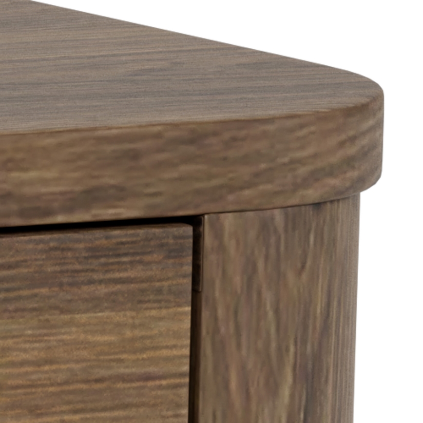 Mesa de cabeceira MADERA 46 x 30 cm, carvalho