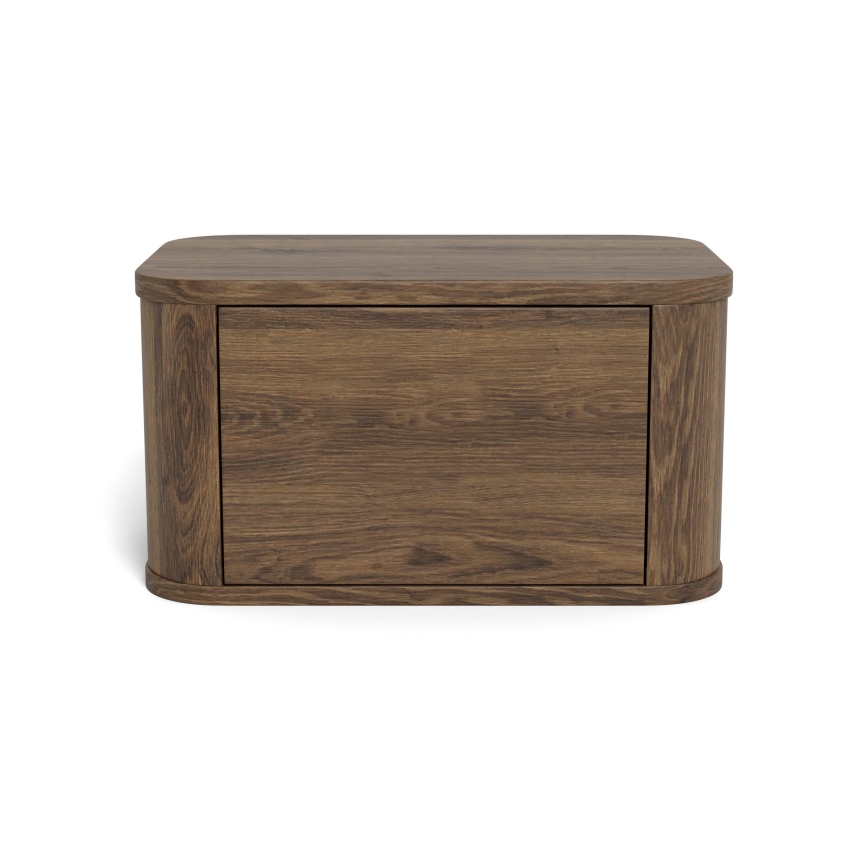 Mesa de cabeceira MADERA 46 x 30 cm, carvalho