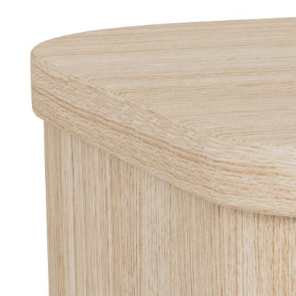 Mesa de cabeceira MADERA 46x30 cm carvalho branco