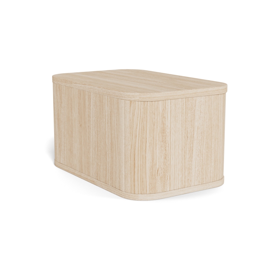 Mesa de cabeceira MADERA 46x30 cm carvalho branco