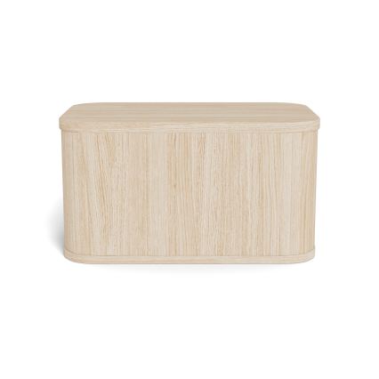 Mesa de cabeceira MADERA 46x30 cm carvalho branco