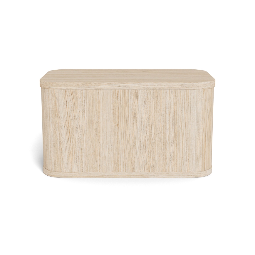 Mesa de cabeceira MADERA 46x30 cm carvalho branco