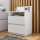 Mesa de cabeceira MALWA 59x40 cm branco