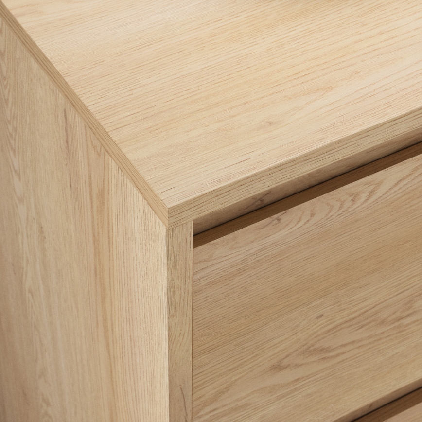 Mesa de cabeceira MIYABI 47x61 cm Carvalho Cremona