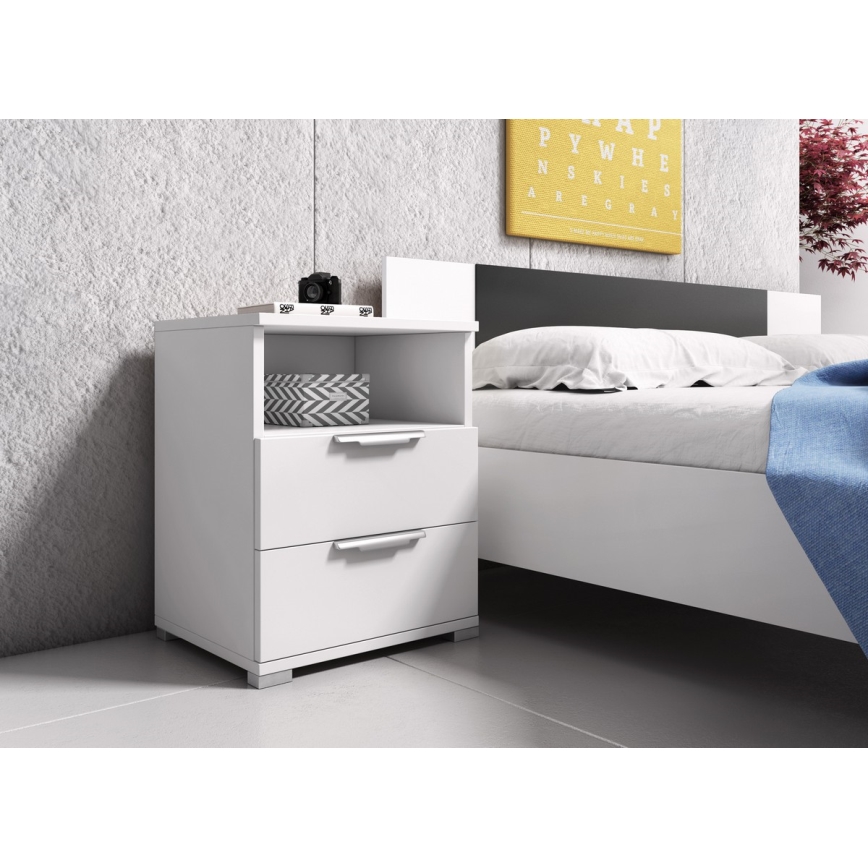 Mesa de cabeceira NED branca