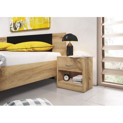 Mesa de cabeceira NED Carvalho Wotan