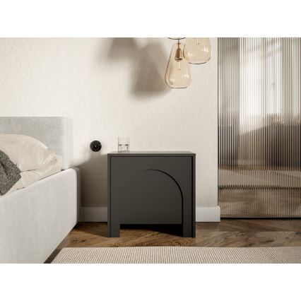 Mesa de cabeceira NIO antracite