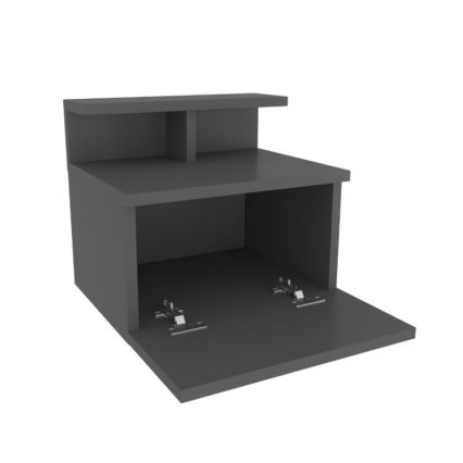 Mesa de cabeceira NOVEN antracite