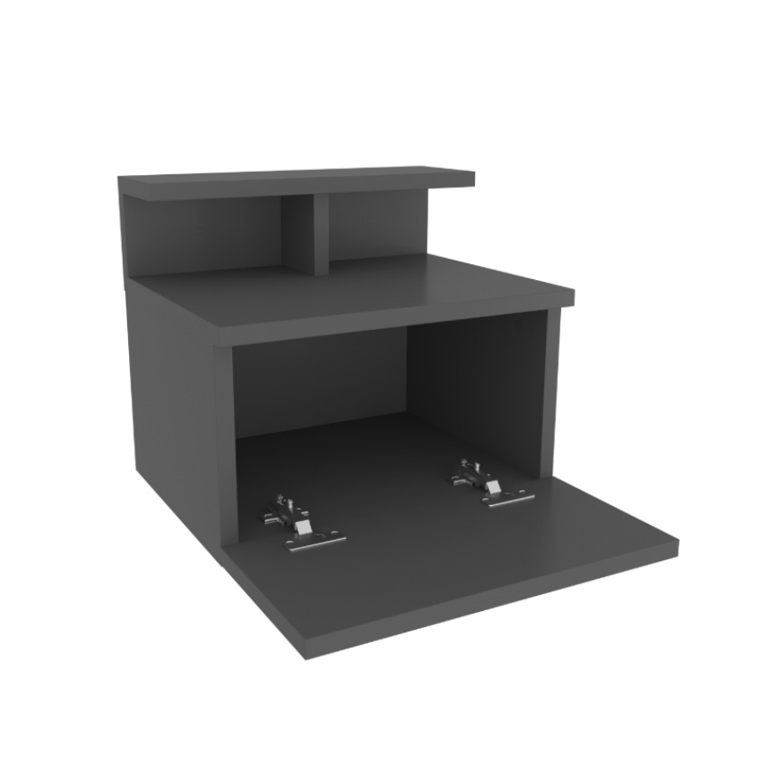 Mesa de cabeceira NOVEN antracite