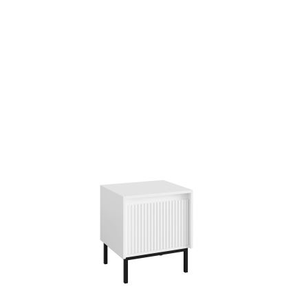 Mesa de cabeceira OZMI 45x50 cm branca