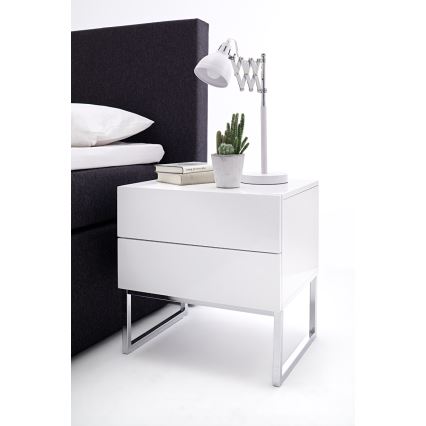 Mesa de cabeceira ROCKY branca