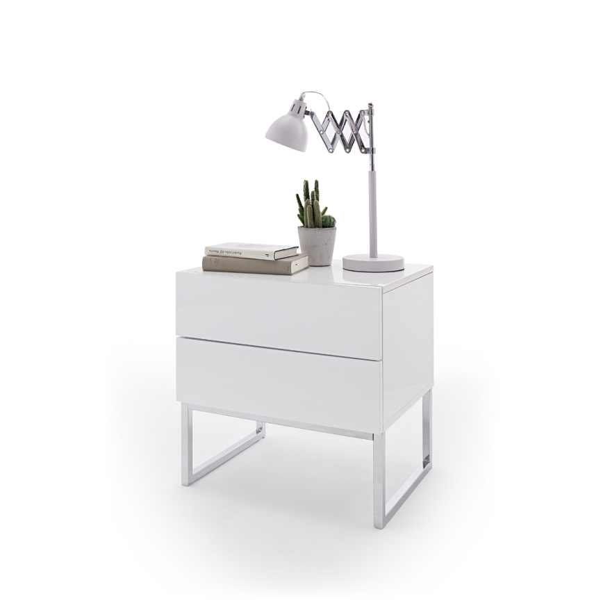 Mesa de cabeceira ROCKY branca