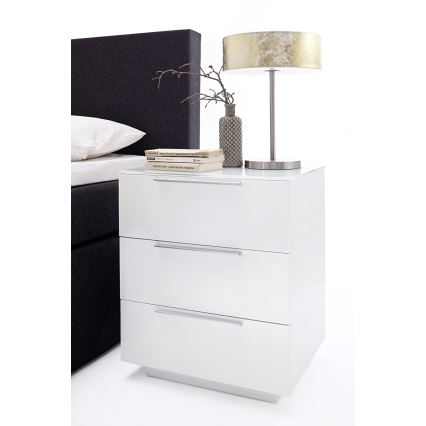 Mesa de cabeceira ROCKY XXL branca