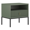 Mesa de Cabeceira SUE verde/preta