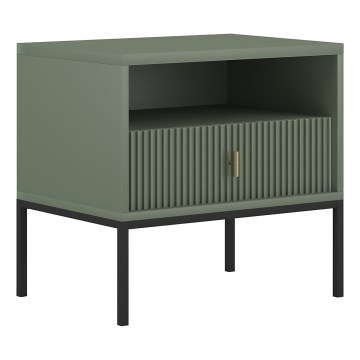 Mesa de Cabeceira SUE verde/preta