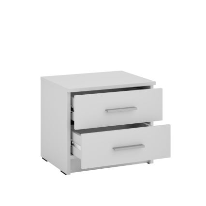 Mesa de cabeceira TOD branca