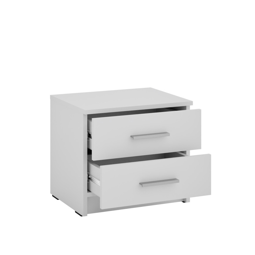 Mesa de cabeceira TOD branca