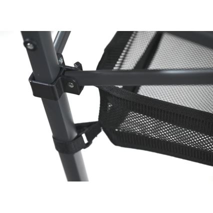 Mesa de campismo dobrável 118x70 cm antracite