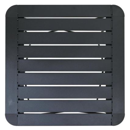 Mesa de campismo dobrável 52x52cm antracite