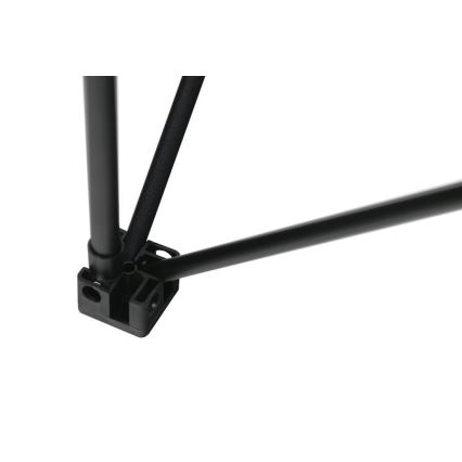 Mesa de campismo dobrável 52x52cm antracite