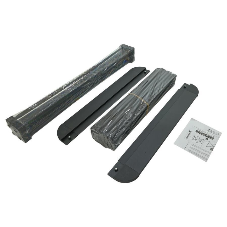 Mesa de campismo dobrável 52x52cm antracite