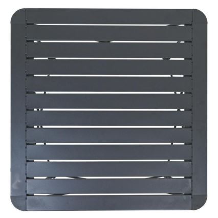 Mesa de campismo dobrável 70x70cm antracite