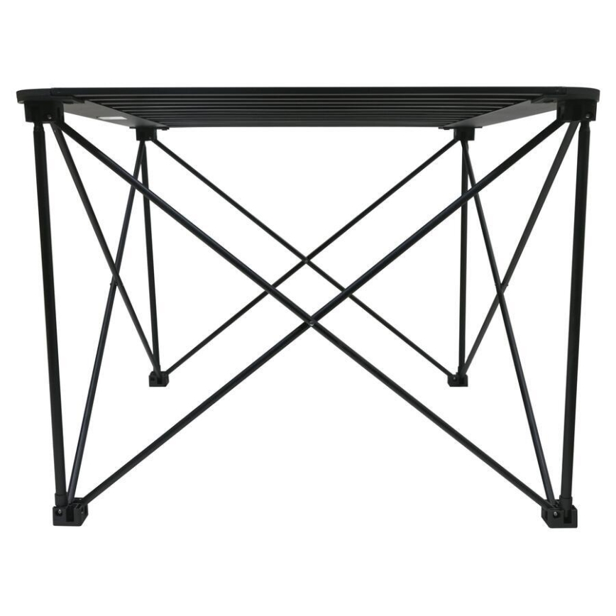 Mesa de campismo dobrável 70x70cm antracite