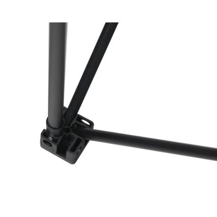 Mesa de campismo dobrável 70x70cm antracite