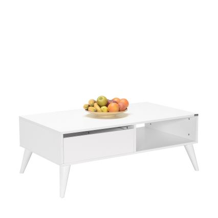 Mesa de centro 42x110 cm branco