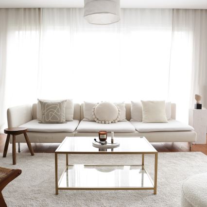 Mesa de centro ASTRO 40x90 cm dourado