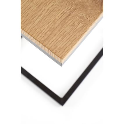 Mesa de centro AURIA carvalho/preto