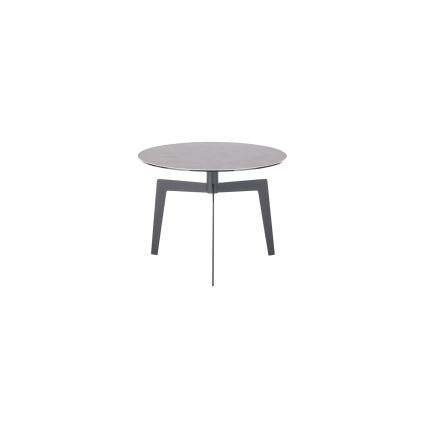 Mesa de centro BALANCE Ø 60 cm, cinzento/antracite