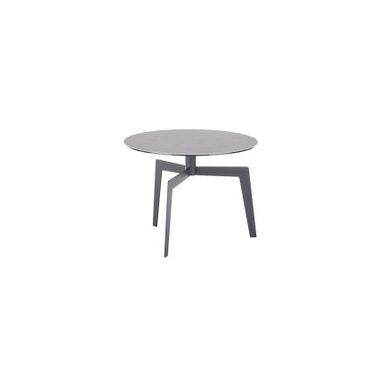Mesa de centro BALANCE Ø 60 cm, cinzento/antracite