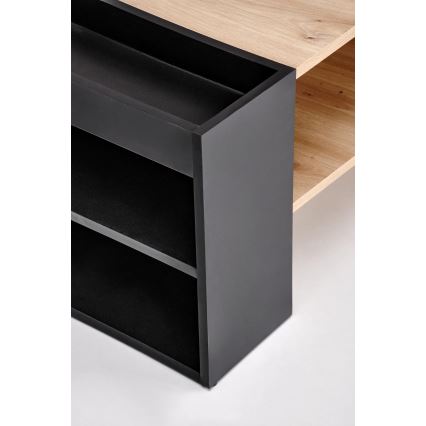 Mesa de centro BELA 100 x 42 cm, carvalho artisan/antracite