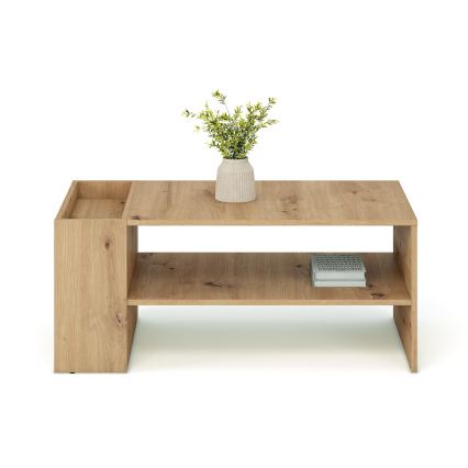 Mesa de centro BELA 100x42 cm carvalho artisan