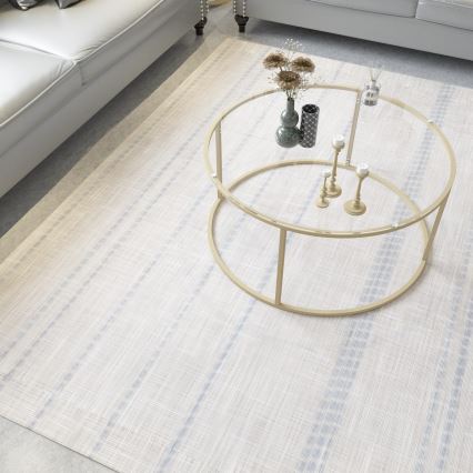 Mesa de centro BERLIN 80x45 cm dourado/transparente