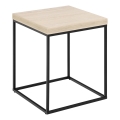 Mesa de centro CAMILO 40 x 40 cm travertino