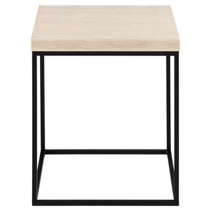 Mesa de centro CAMILO 40 x 40 cm travertino