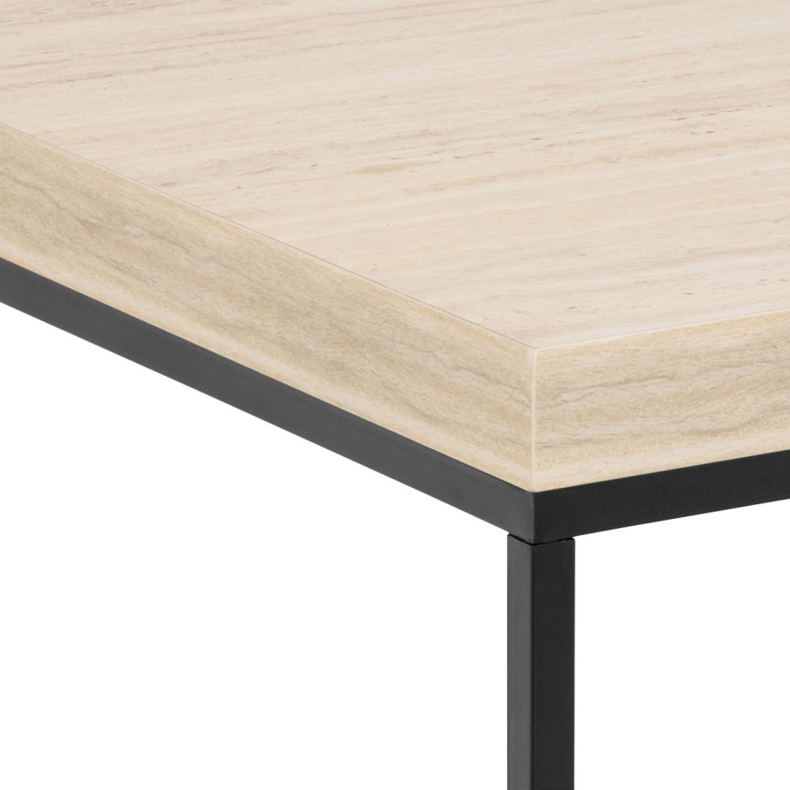 Mesa de centro CAMILO 40 x 40 cm travertino