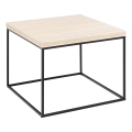 Mesa de centro CAMILO 60x60 cm travertino