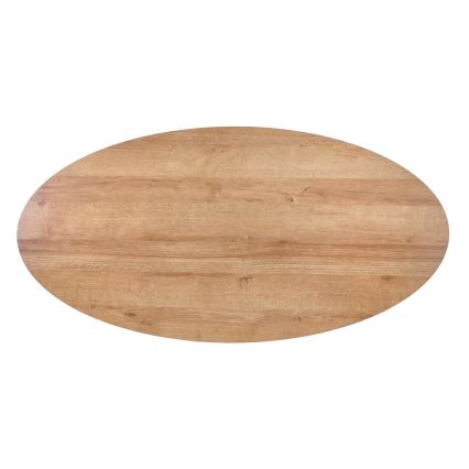 Mesa de apoio com gaveta CAROLINA 41x120 cm dourado carvalho/preto